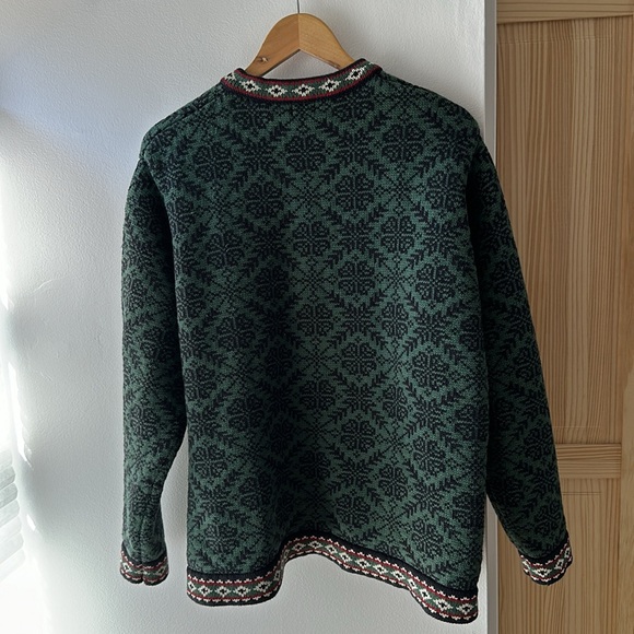 LL Bean Celtic Cotton Sweater - Picture 4 of 4